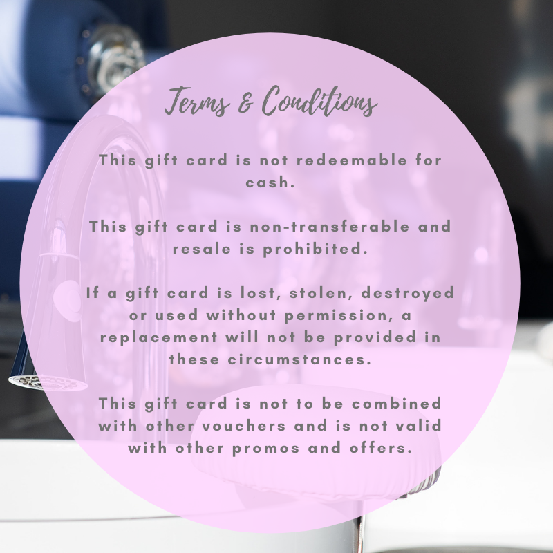 conditions of so beautified salon gift card